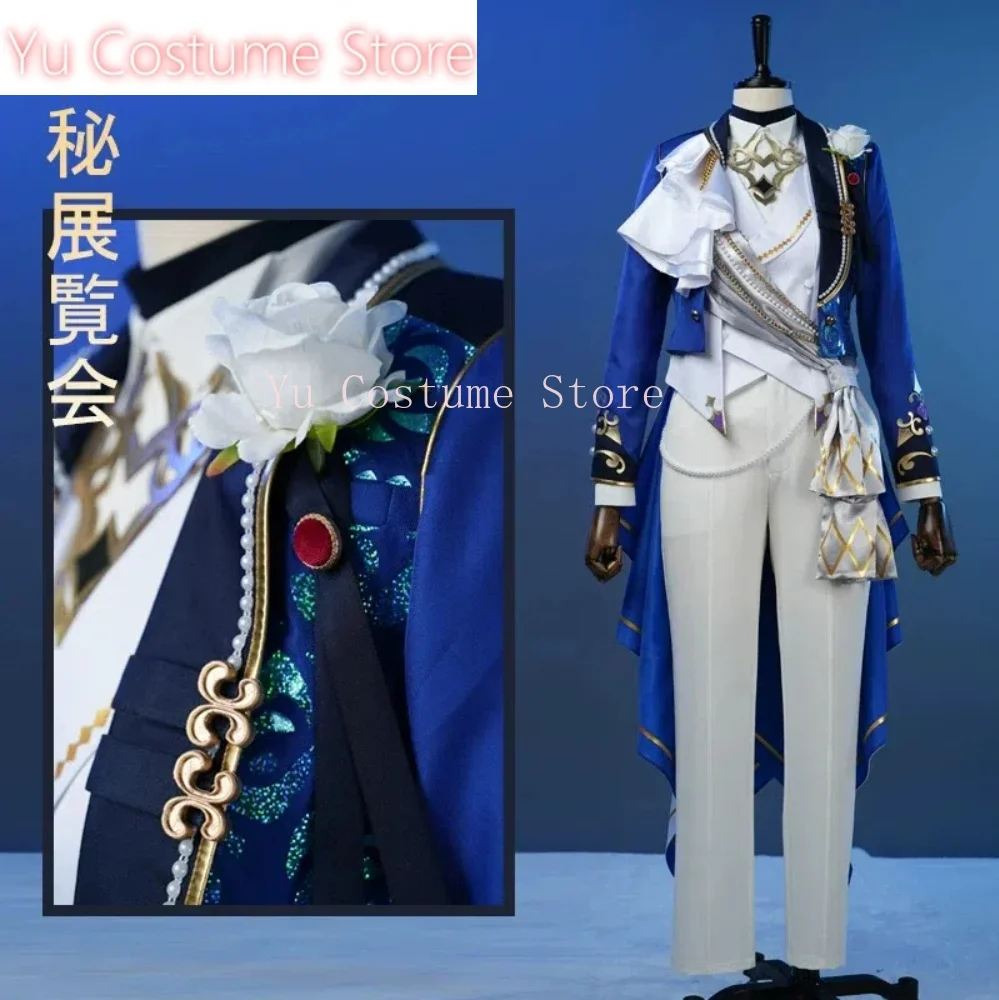 Yu CostumeEnsemble Stars 2 Takamine Midori/Isara Mao/Yuuki Makoto Exhibition Game Suit Gorgeous Cosplay Costume Halloween Outfit