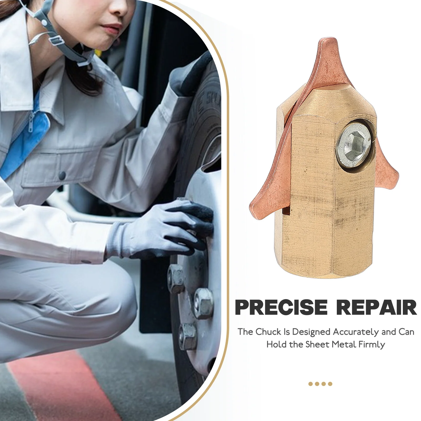 

Sheet Auto Copper Puller System Tools Rods Maintenance Kit Dent Remover Chuck Body Repair Tool