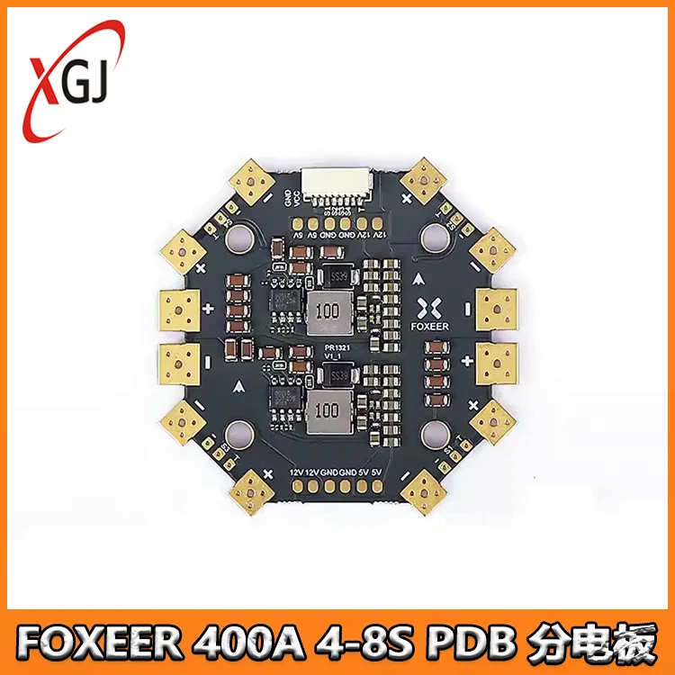 

Title: PDB Power Distribution Board 400A 4-8S Battery Multiple ESC Solder Pads for FOXEER Quadcopter Multirotor Drone FPV Racing