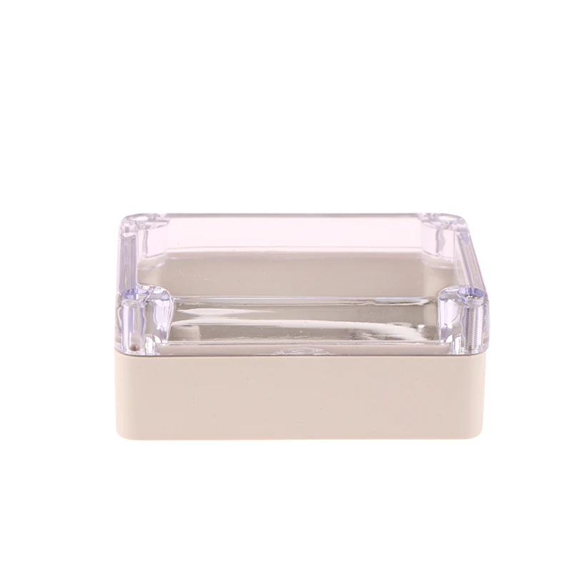 Plastic Junction Box Instrument Housing Case Waterproof Electrical Project Boxes Transparent Cover High Quality Tool Accessories