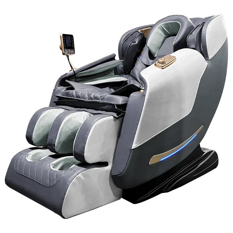 

VCT 2024 Modern Leather Full Body Shiatsu Massage Chair Zero Gravity Heating Rolling Air Pressure 3D Technology Neck Buttock