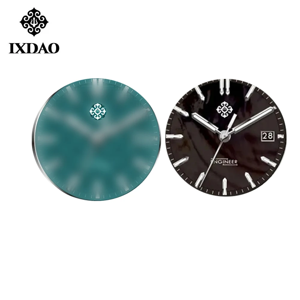 2025年新型 IX&DAO IPOSE メンズ自動巻き機械式腕時計 マザーオブパール エンジニア PT5000 サファイア ステンレススチール 10Bar 腕時計 メンズ