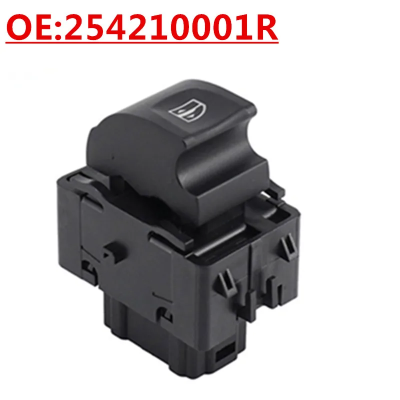 254210001R 254217475R 809602454R Power Window Switch For Renault Fluence 2009‑2019 For Dacia Duster 10‑18 Dokker Sandero 12‑21