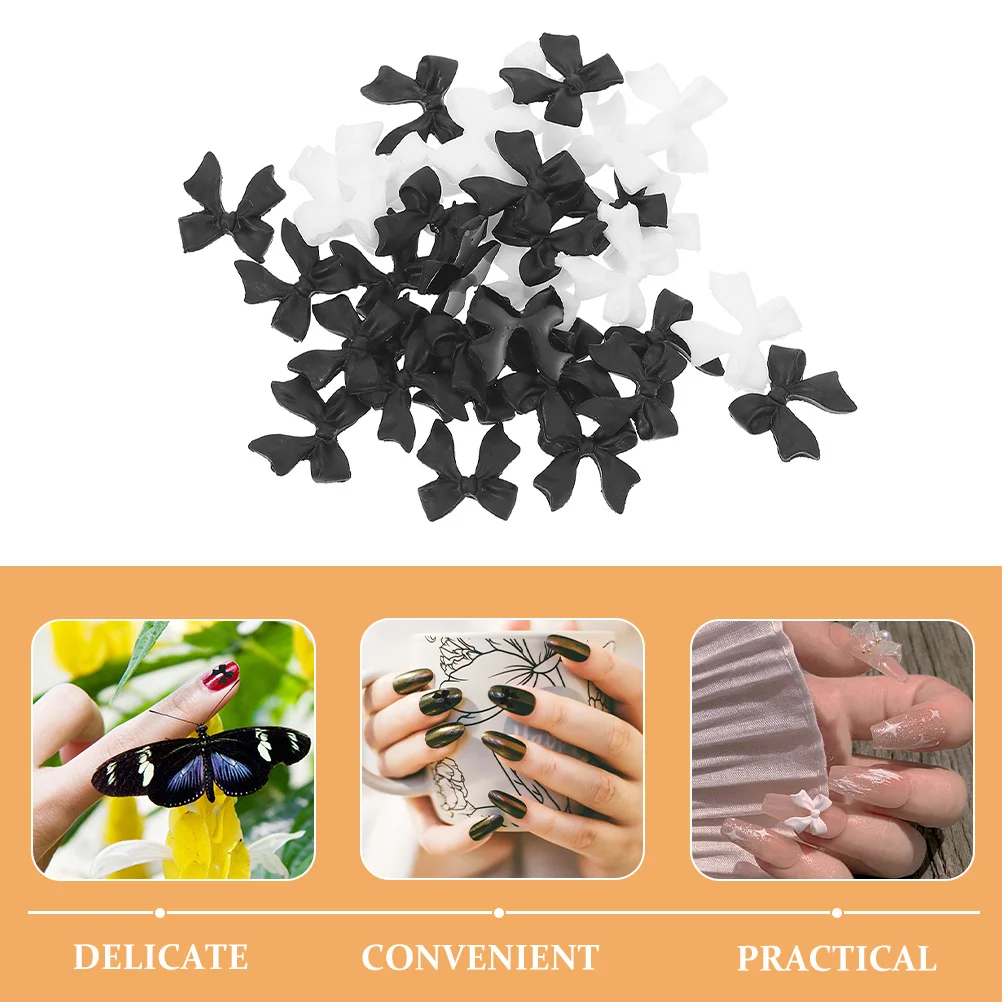 200 قطعة القوس السحر الراتنج مسمار الفن زينة للنساء Diy بها بنفسك مانيكير لوازم عيد الميلاد حفل زفاف أظافر صغيرة الأحجار الكريمة #1