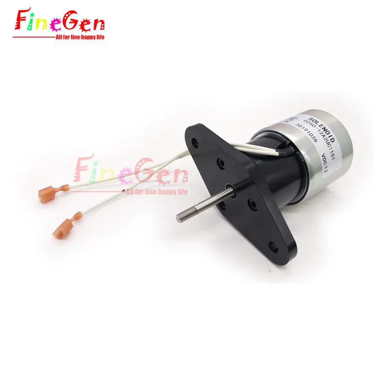 12V Flameout Solenoid Valve 0250-12A2UC11S1 Switch 0306-5465 Stop Cut Off
