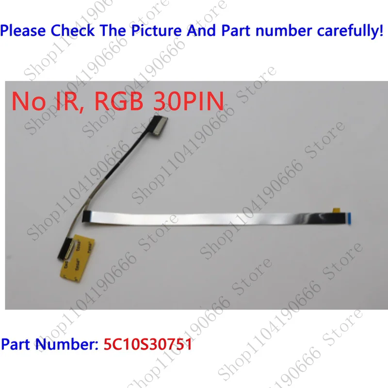 

BD 5C10S30751 New For Lenovo IdeaPad Slim 5 16IRL8 16ABR8 RGB EDP Cable 30PIN.