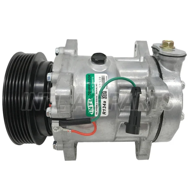 Sanden 1120 1159 SD7V16 ac compressor for Lancia Alfa Romeo Fiat MASERATI 60607289 55192897 578377501 60813335 71781777 71721747