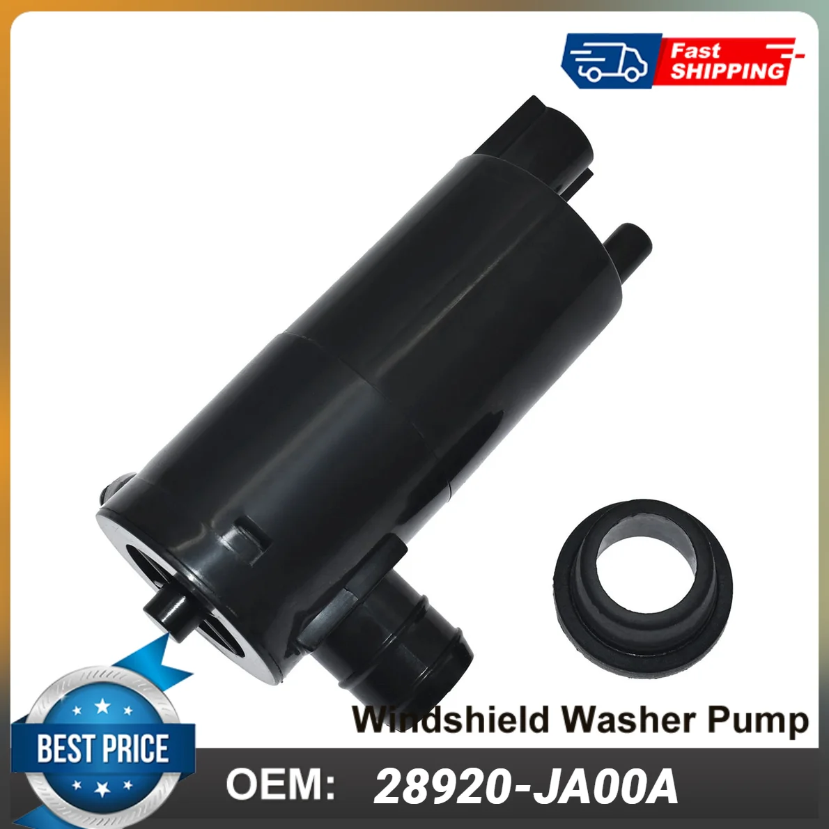 Windshield Washer Pump 28920-JA00A 28920JA00A For Nissan Altima Maxima NV200 Rogue Versa, Mitsubishi Galant