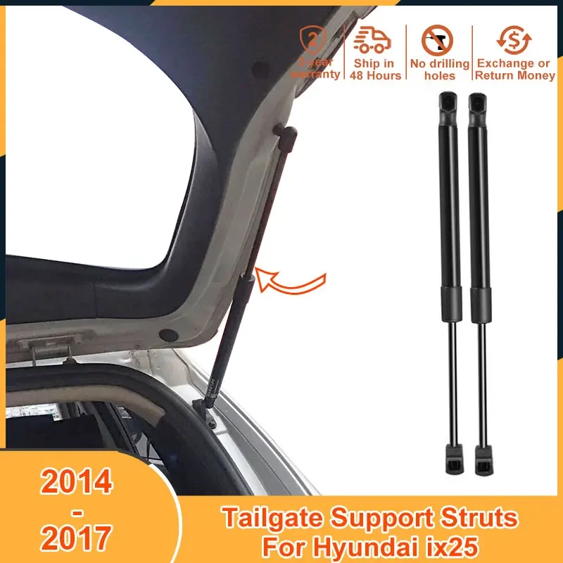 

2014-2017 Tailgate Lift Support for Hyundai ix25 2014 2015 2016 2017 Accessories Gas Spring Damper Strut Bars Shock Absorber