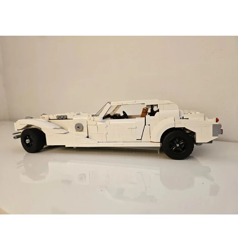 MOC-97330 Nowy model samochodu sportowego z lat 90., 1015 elementów, kreatywny zestaw klocków dla chłopców, prezent urodzinowy i noworoczny dla dzieci.