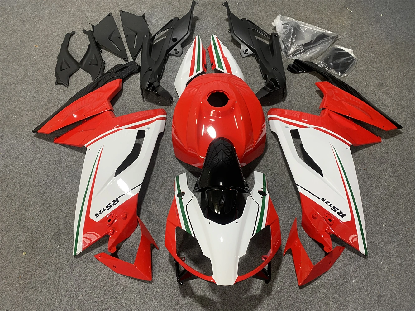 Mold Fairing kit for Aprilia RS125 06 07 08 09 10 11 RS 125 2006 2011 ABS Red Fairings set