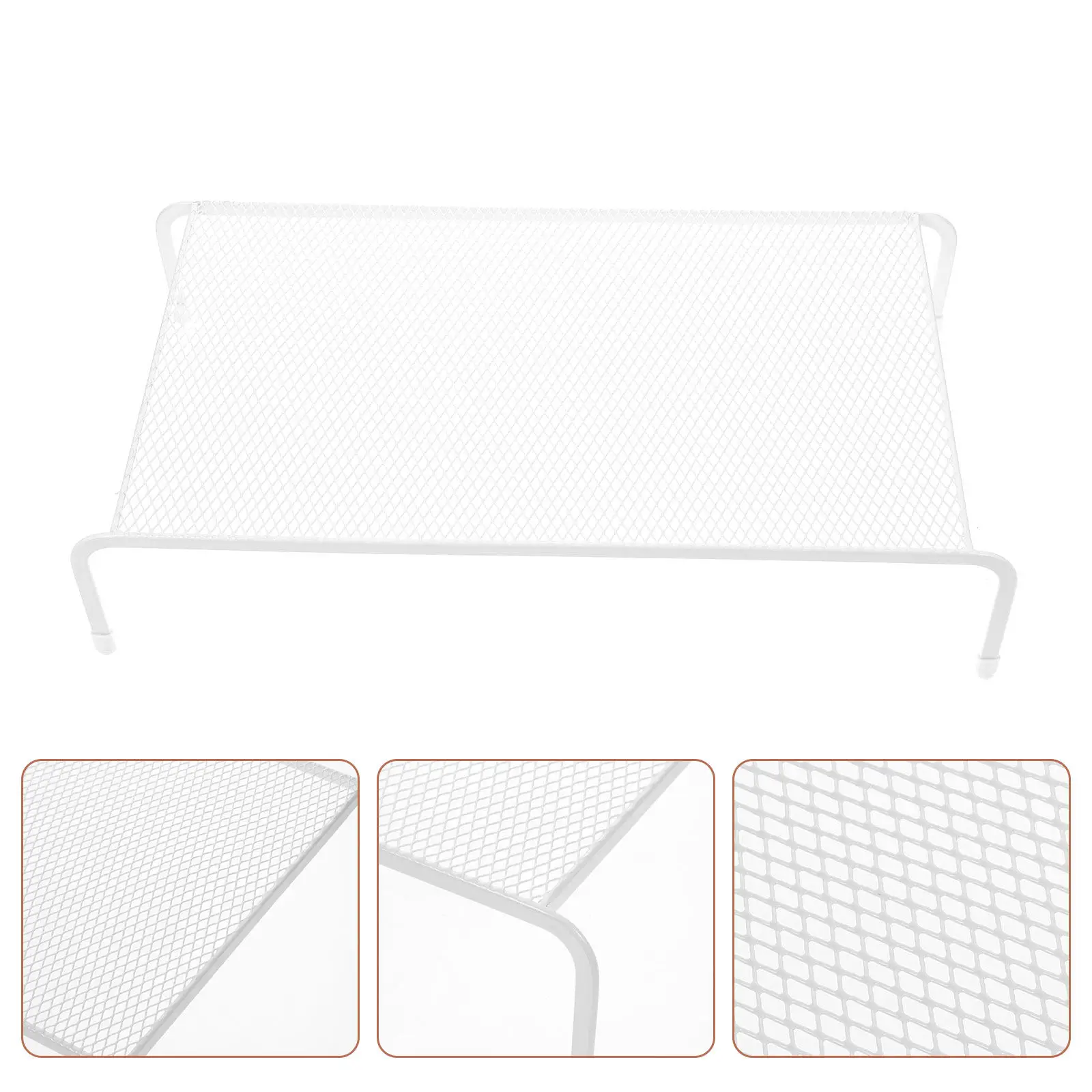 Single Layer Monitor Stand Desktop Laptop Holder Iron Computer Screen Riser Stable Desk Organizer Monitor Stand