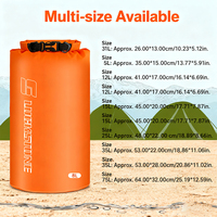 New 3/5/8/15/25/35/75L Waterproof Dry Bag Sack Ultralight Drifting Swimming Clothes Storage Bag Rafting Kayaking Sport Bag