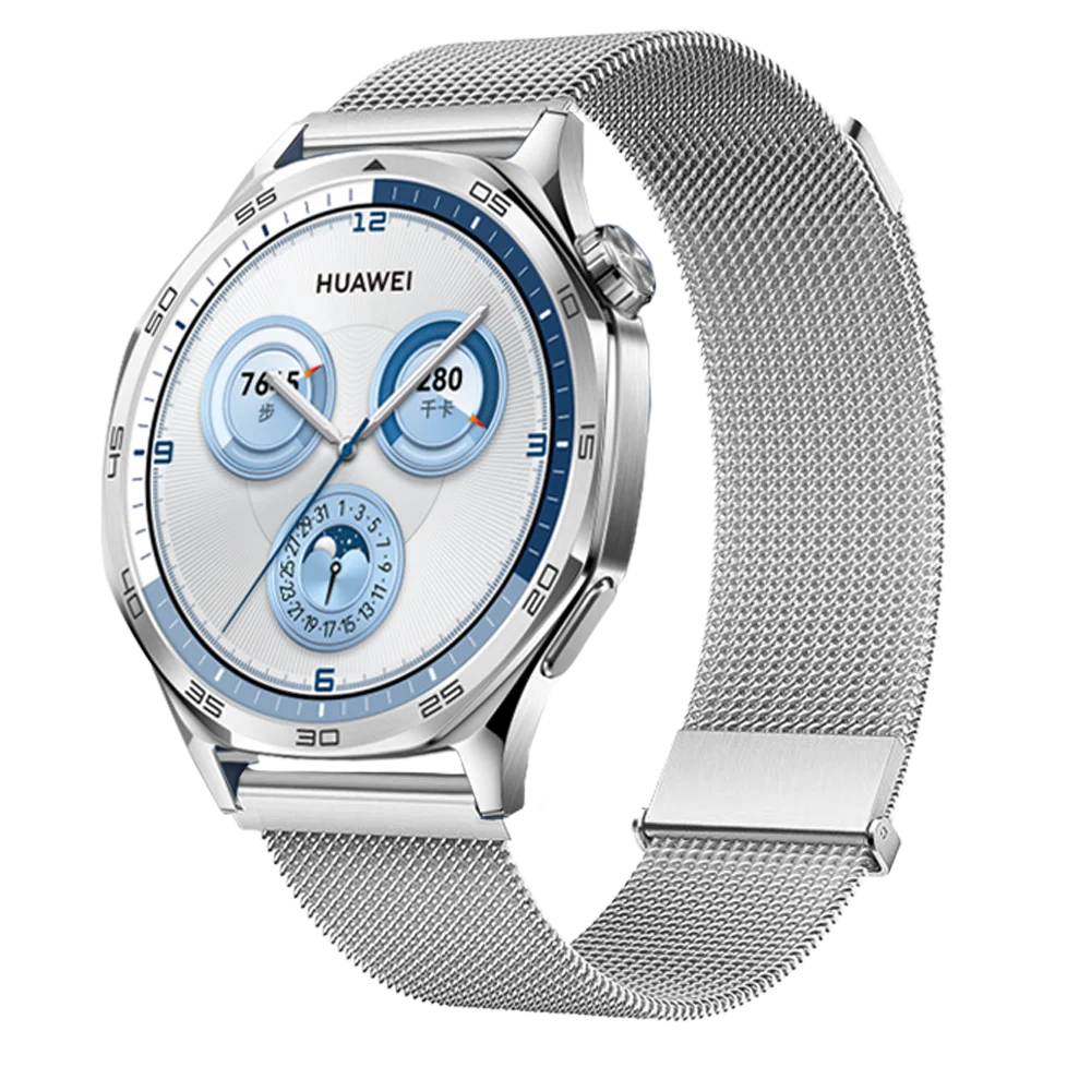 Универсальный миланский ремешок 22 мм для часов Huawei Watch GT5 46 мм Ultimate GT Runner, аксессуар для Huawei GT5 Pro GT5, ремешок для часов