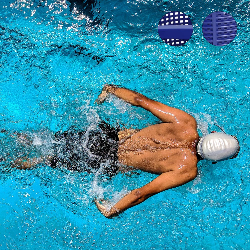 

Swimming Pool Filter Baskets Blue Plastic Reusable Compatible Skimmer Basket Leaves Grass Hair Debris Trap Cleaner