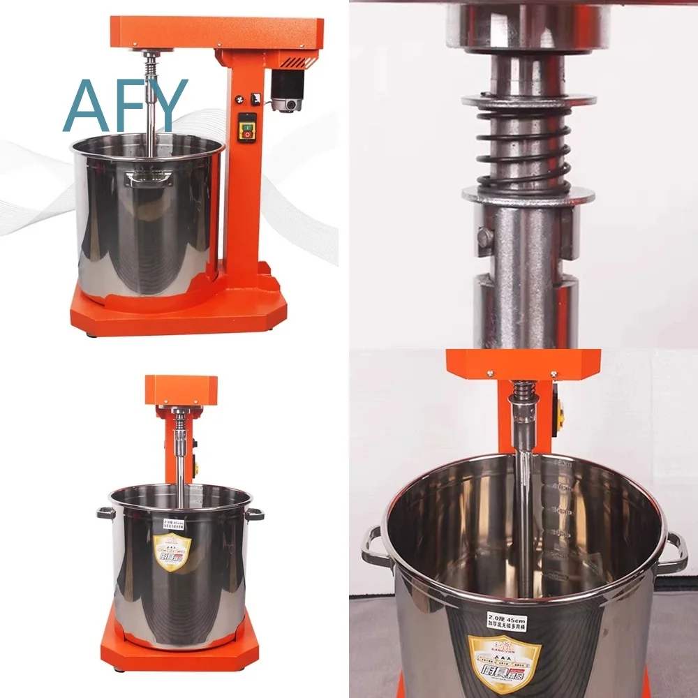 50L Electric Mixer 400W Mini Slurry Glaze Blender Machine for Pottery Making Ceramic Studio Craft Tool Industrial Mixing