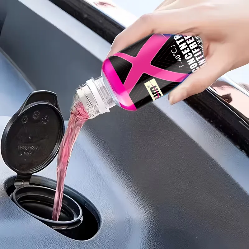 KJM 50ml Concentrated Windshield Washer Fluid, All-Purpose Car Glass Cleaner for Oil Film, Grime and Daily Stains Removal view 6