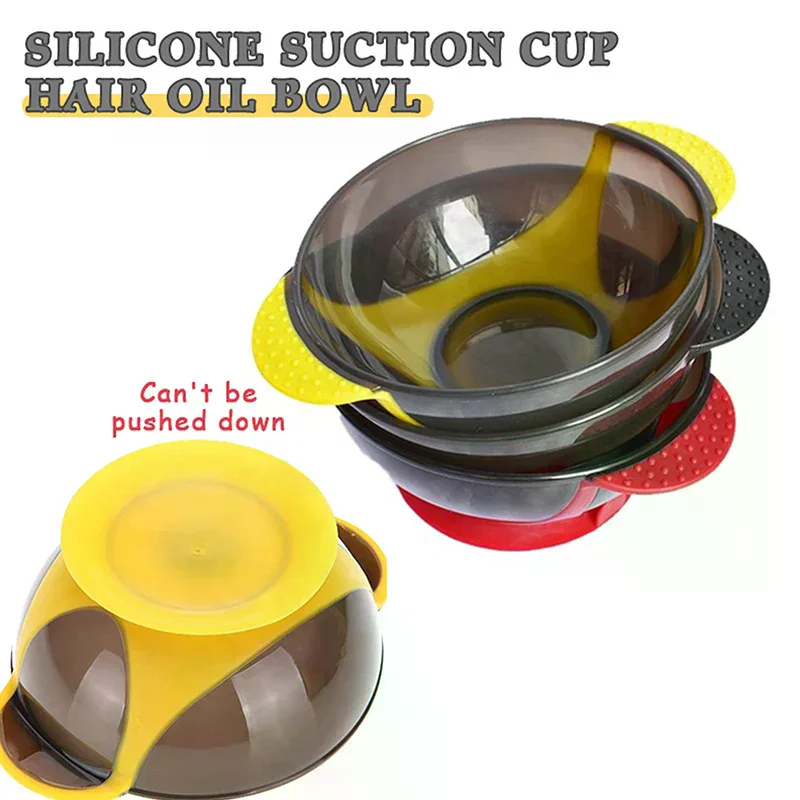 /YOV/Hair Coloring Tools Hairdressing Styling Accessories Hair Dye Color Mixer Bowl Hair Dye Bowl With Suction Cup Professional
