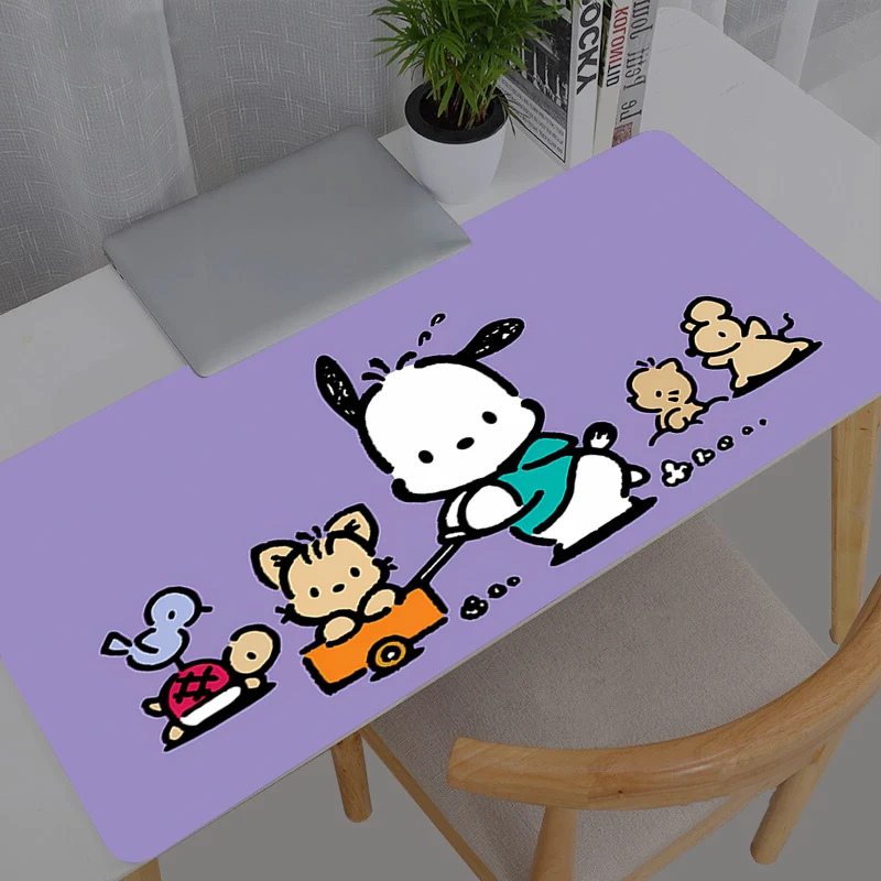 

Коврик для мыши Sanrio Pochacco, игровые аксессуары, компьютерная клавиатура, коврик для мыши, разработанный специально для киберспортивных игр.