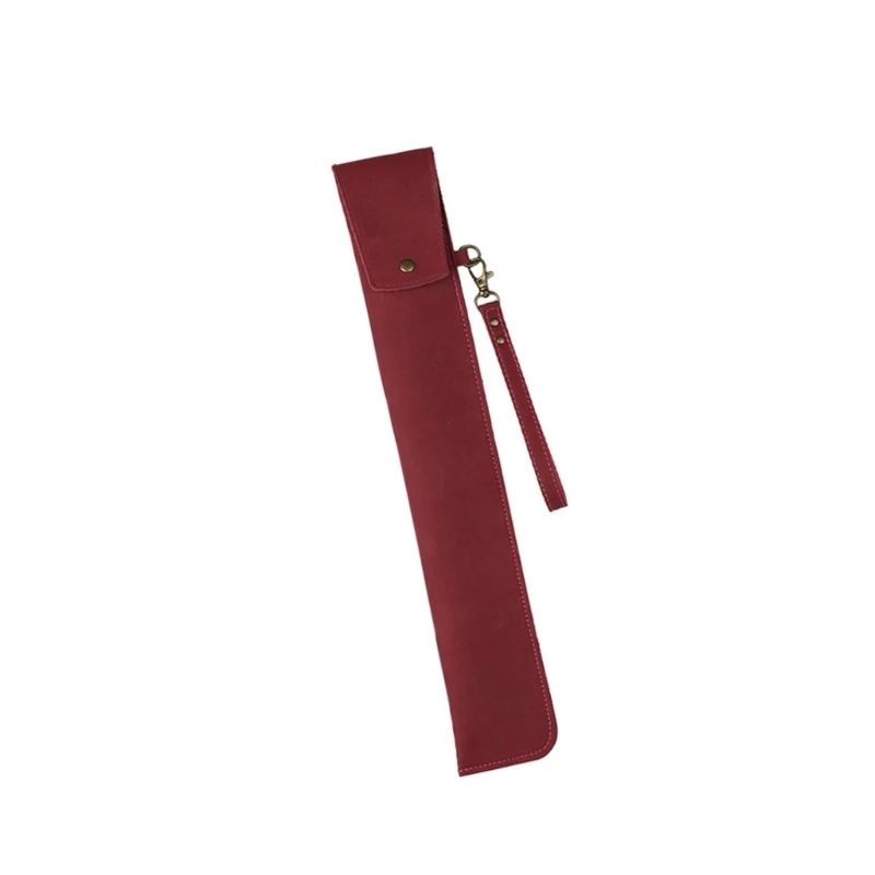 Q39E Fashionable Drumstick Protector Combining Functionality and Fashion Leather Texture Suitable for Drumming Enthusiasts