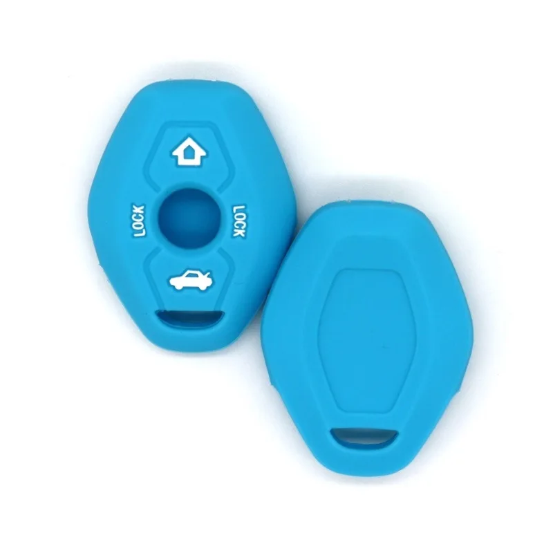 

Suitable for BMW straight 2-button BMW motorcycle silicone key protection bag case multi-color ready stock