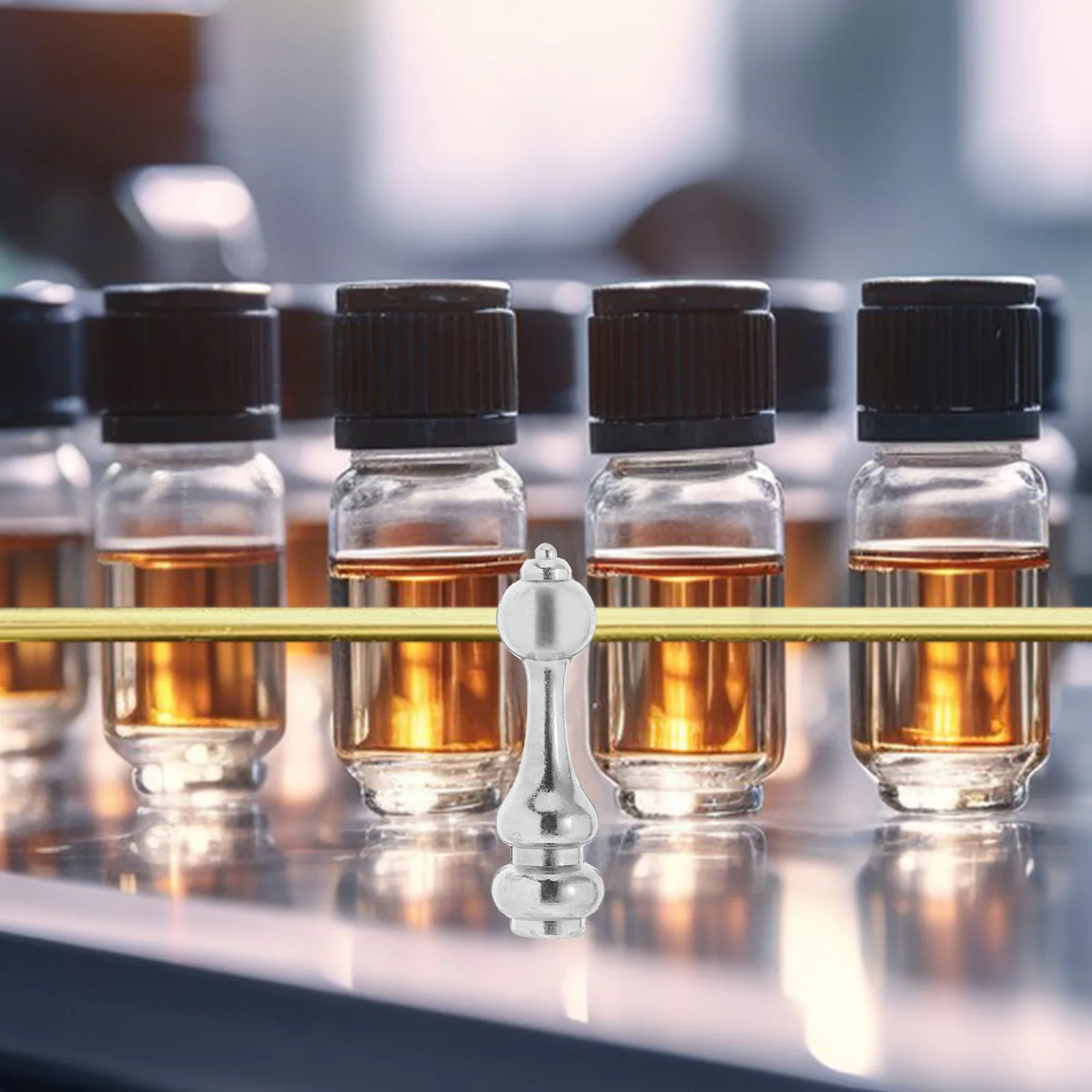 10 قطعة تركيبات توصيل الأجهزة القرع رئيس القطب موصلات ل درابزين زجاجي خزانة مشروبات الأثاث قبعات آخر معدنية #3