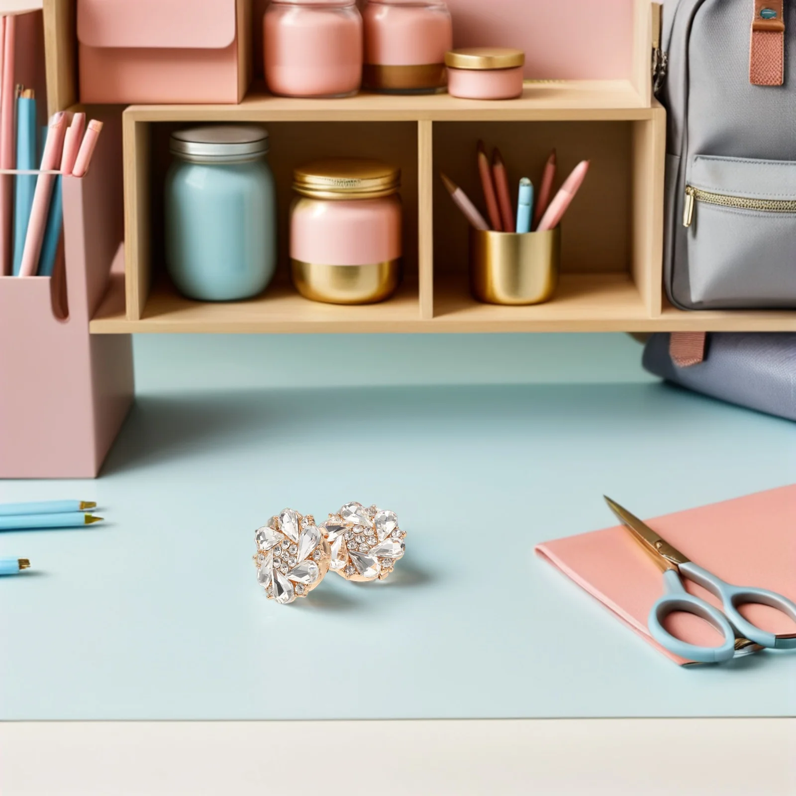 

2Pcs Alloy Button Covers for Shirt Cuffs Rhinestone Decorative Clips Elegant Detachable Fashion Jewelry Ideal for Blouses