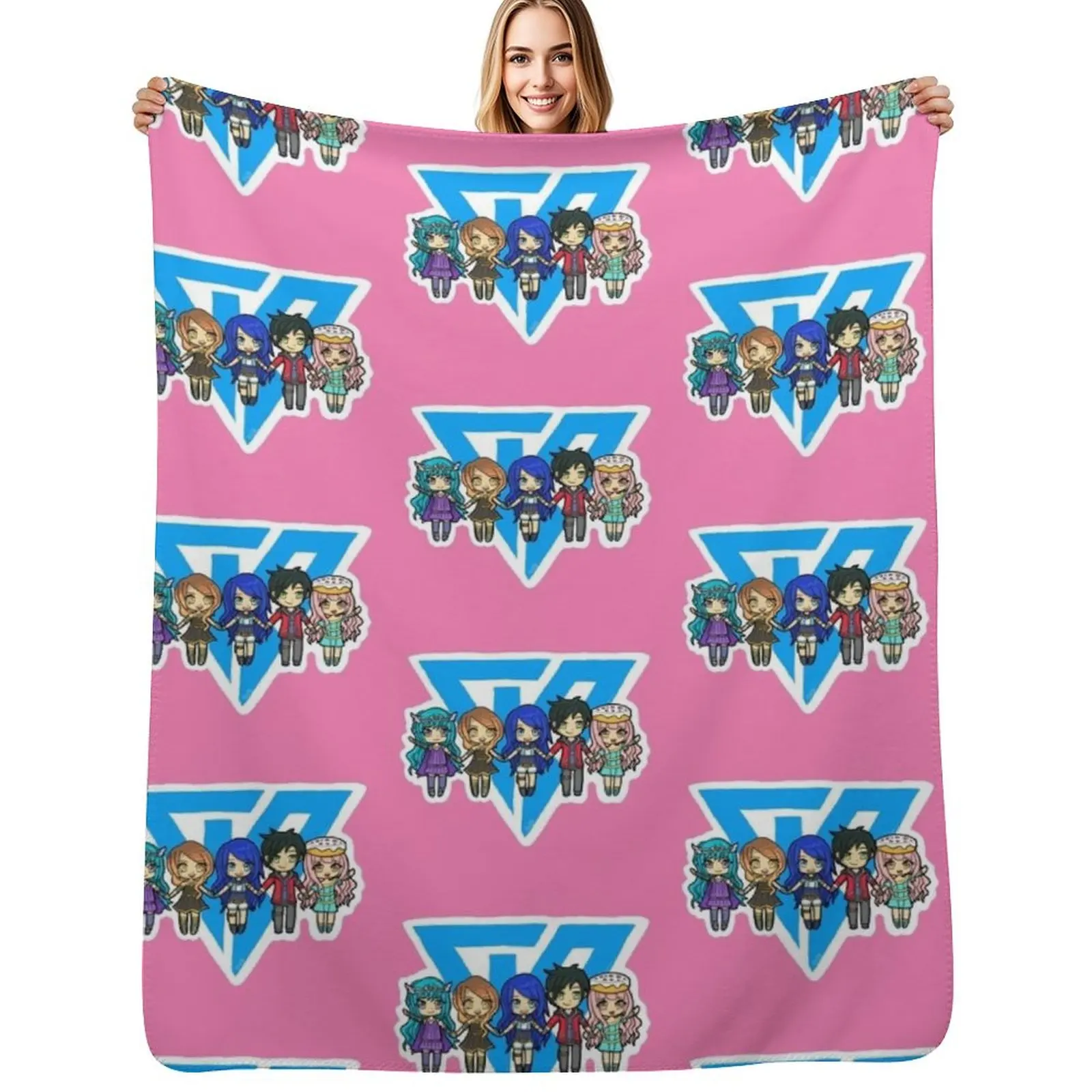 

The Krewwith a K Throw Blanket Cute Plaid Summer bed plaid Thins Blankets