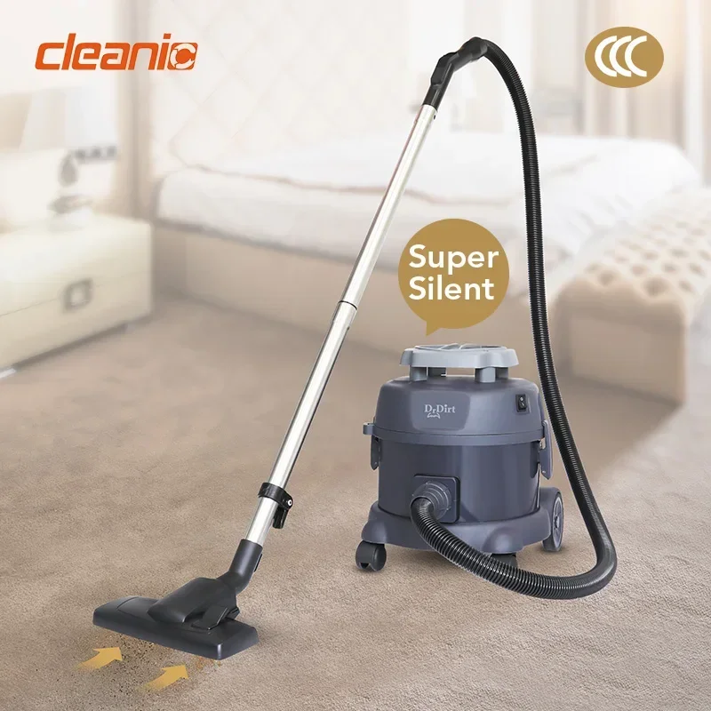 Hotel commercial housekeeping equipment portable 15L small dry vacuum silent spot vacuum cleaner for mite removal