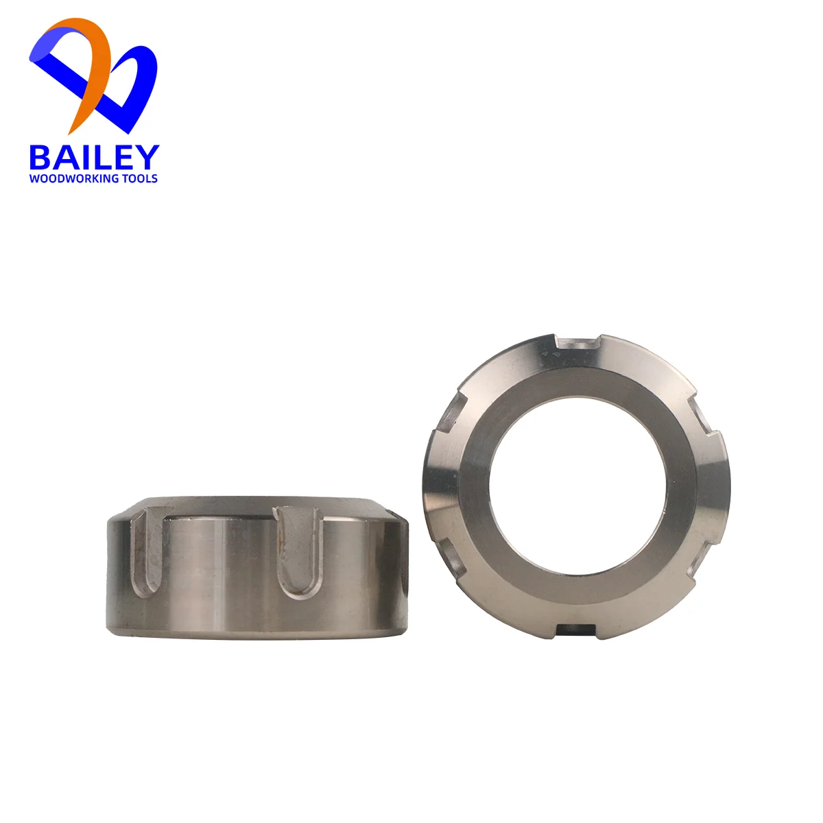 BAILEY 5PCS ISO30 ER32 Clamping Nuts Metal Collet Nut Chuck Holder Lathe Machine Tools Dynamic Balancing Nut