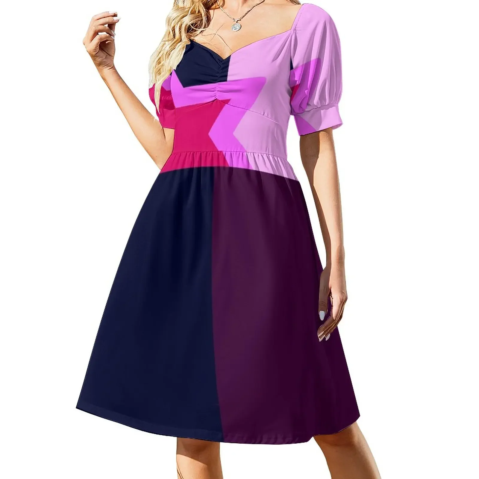 

Garnet (Steven Universe) Short-Sleeved Dress dress women elegant luxury Dresses gala dresses for women 2025