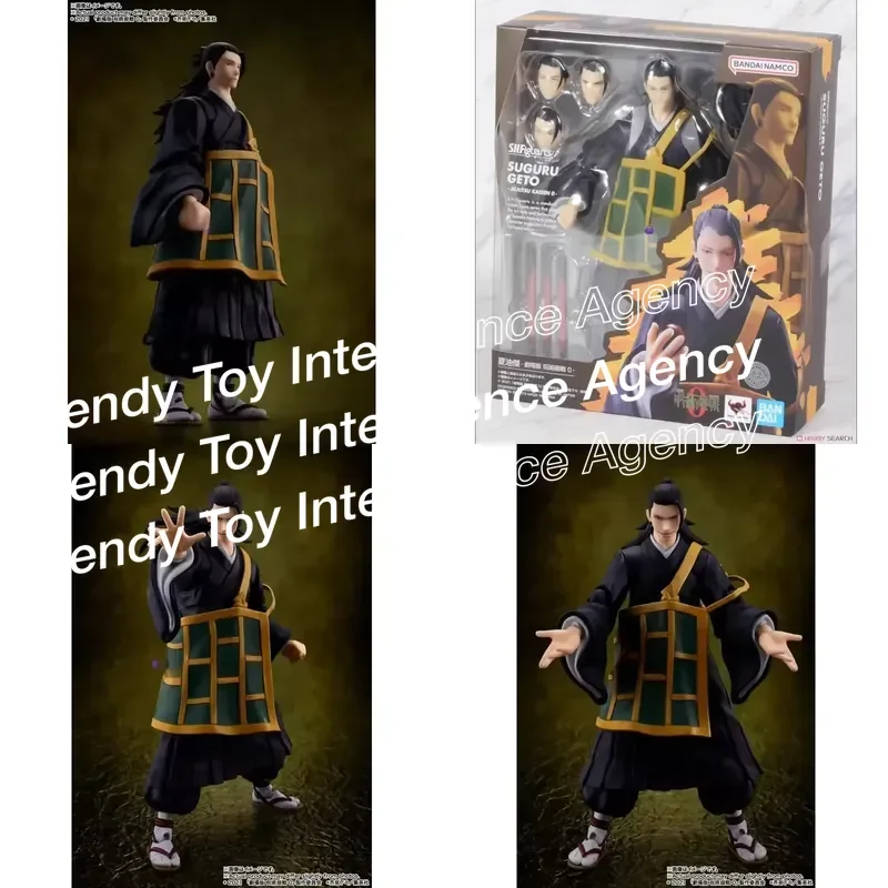 Figura de acción SH Figuarts SHF de Bandai, Jujutsu Kaisen 0, Suguru Geto, modelo de juguete en stock