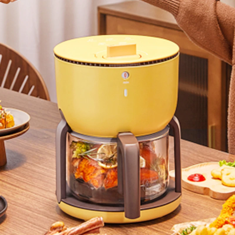 Air fryer household new multi-function smart electric fryer small visual automatic fryer Air fryer multifunctional electric