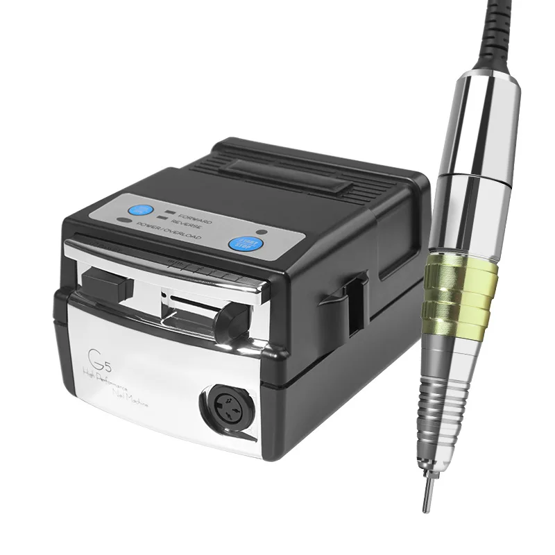 Professional G5 Nail Drill Machine High speed Electric Micromotor For Gel Polishing Manicure Armor removal Nail Care Equipment