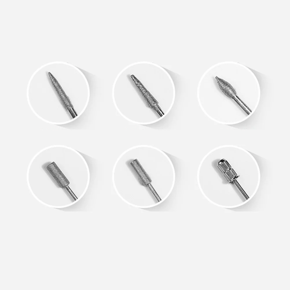 Tragbare Nagelpoliermaschine, rosa, langlebiges elektrisches Maniküre-Werkzeug, wiederaufladbarer USB-Nagelkunstpolierer für den professionellen Heimgebrauch