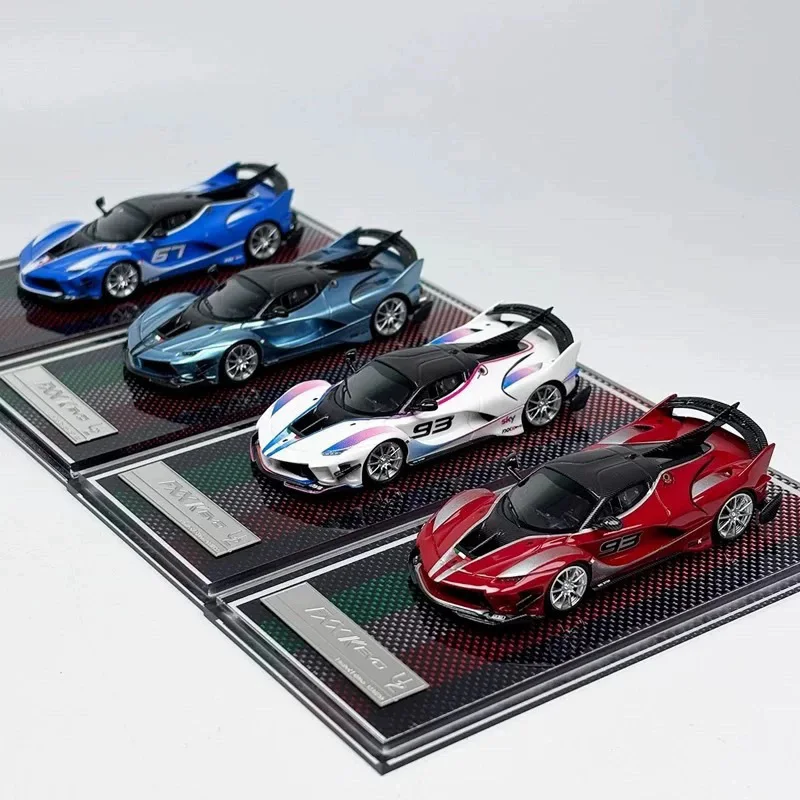 

New Spot U2 1:64 FXX K EVO Resin Car Model Collection Ornament Gift
