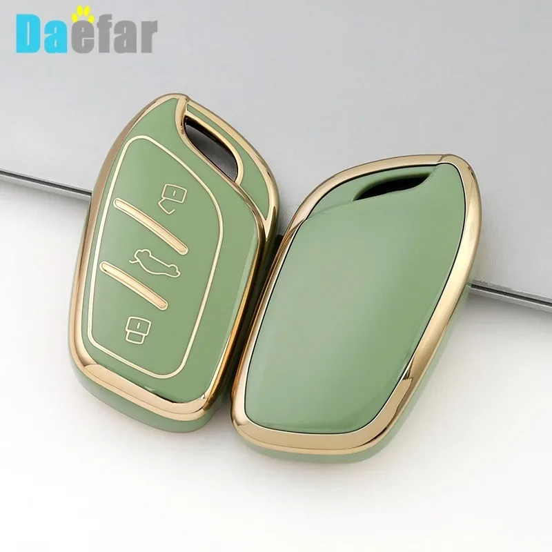 Funda de TPU con 3 botones para llave MG 4 2023 Mg4 Ev MG HS GT ZS EV ZX MG5 MG6 llavero para Roewe RX3 RX5 RX8 ERX5 I6 I5