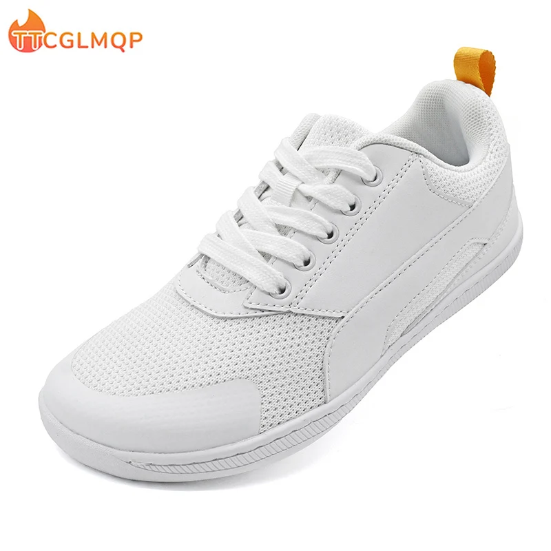 

New Wide-toe Men's Shoes Casual Soft Sole Wide-Toe Shoes Walking Sneakers Breathable Mesh Comfortable Barefoot Shoes Big Size 48