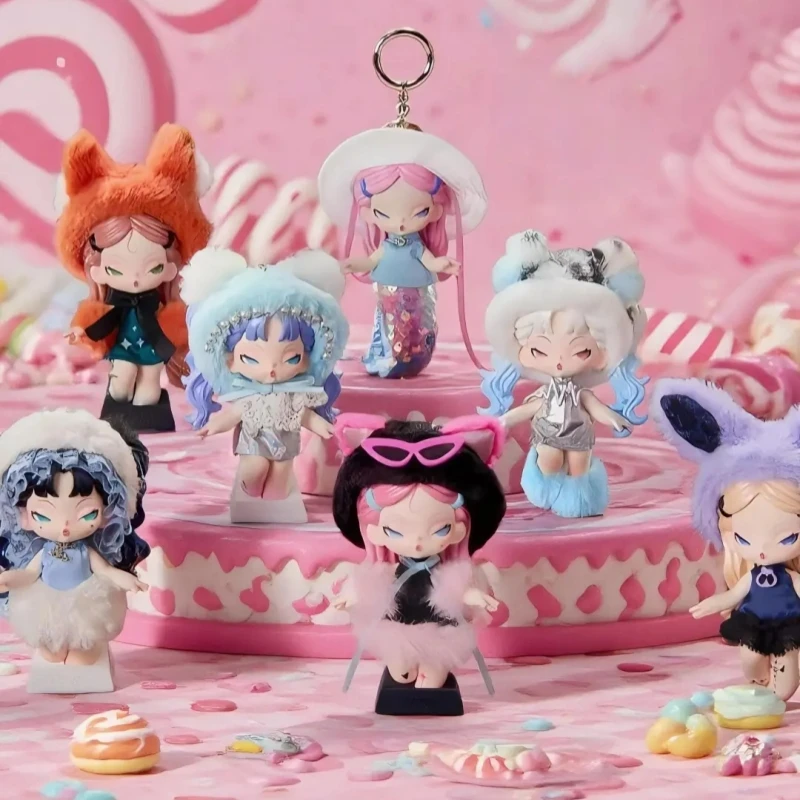 

Подлинная серия Dodo Nami Midnight Disco, слепая коробка, плюшевая подвеска, модная игровая кукла для девочек, модный орнамент, игрушки, подарок на складе