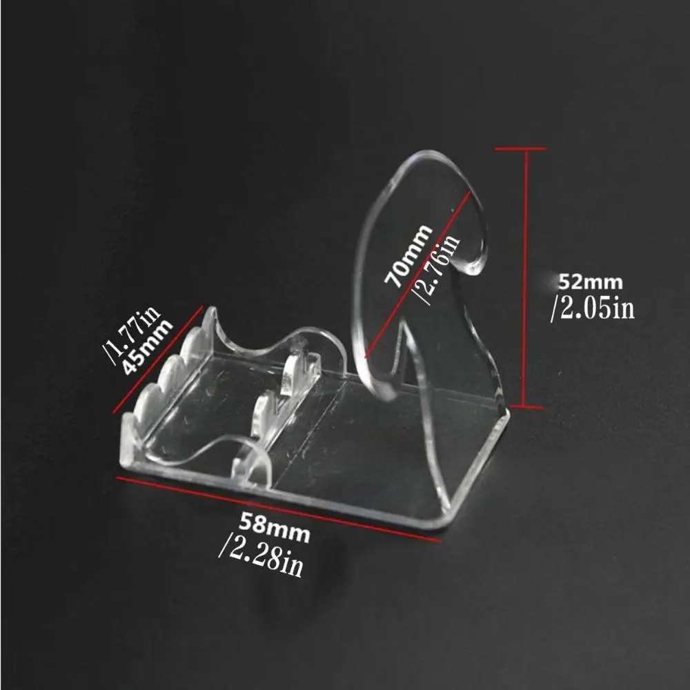 

Acrylic Jewelry Organizer Ornament Plastic Jewelry Display Rack Bangle Organizer Clear Bracelet Holder Jewelry Display Plate