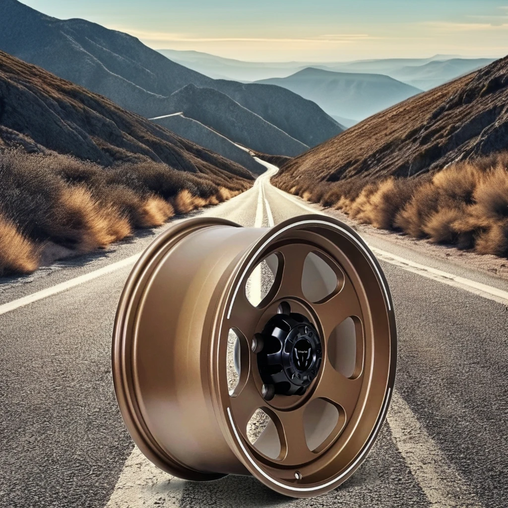 Source Factory Custom Aluminum Alloy Modified Hub 18-21 Inch Forged Wheels New Bronze Finish