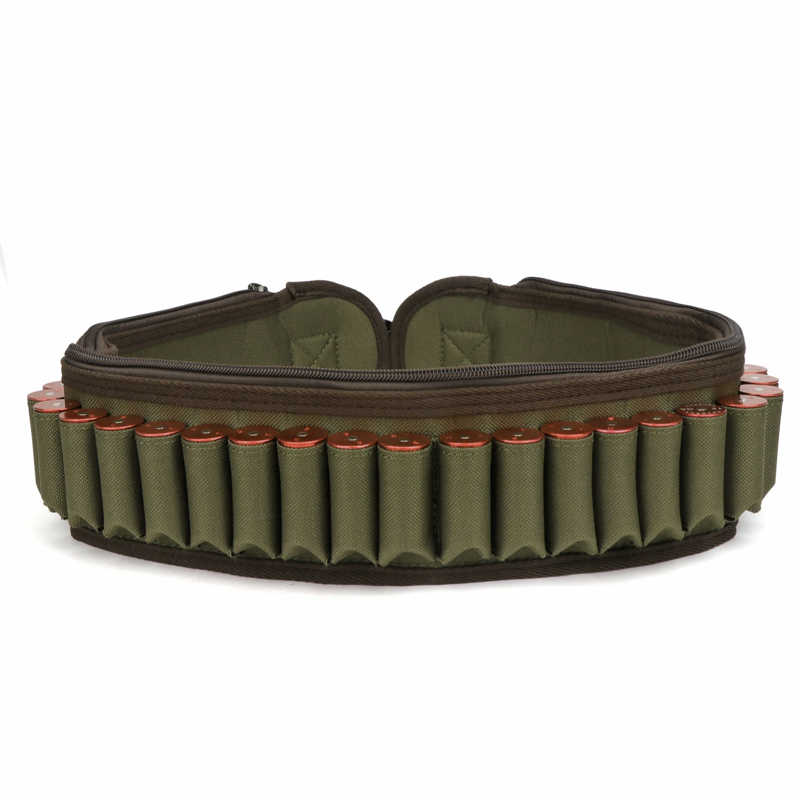 Tourbon Hunting Gun 12/16 Gauge Cartridges Belt Shooting Ammo Holder 24 Rounds Nylon Bandolier Gun Accessories