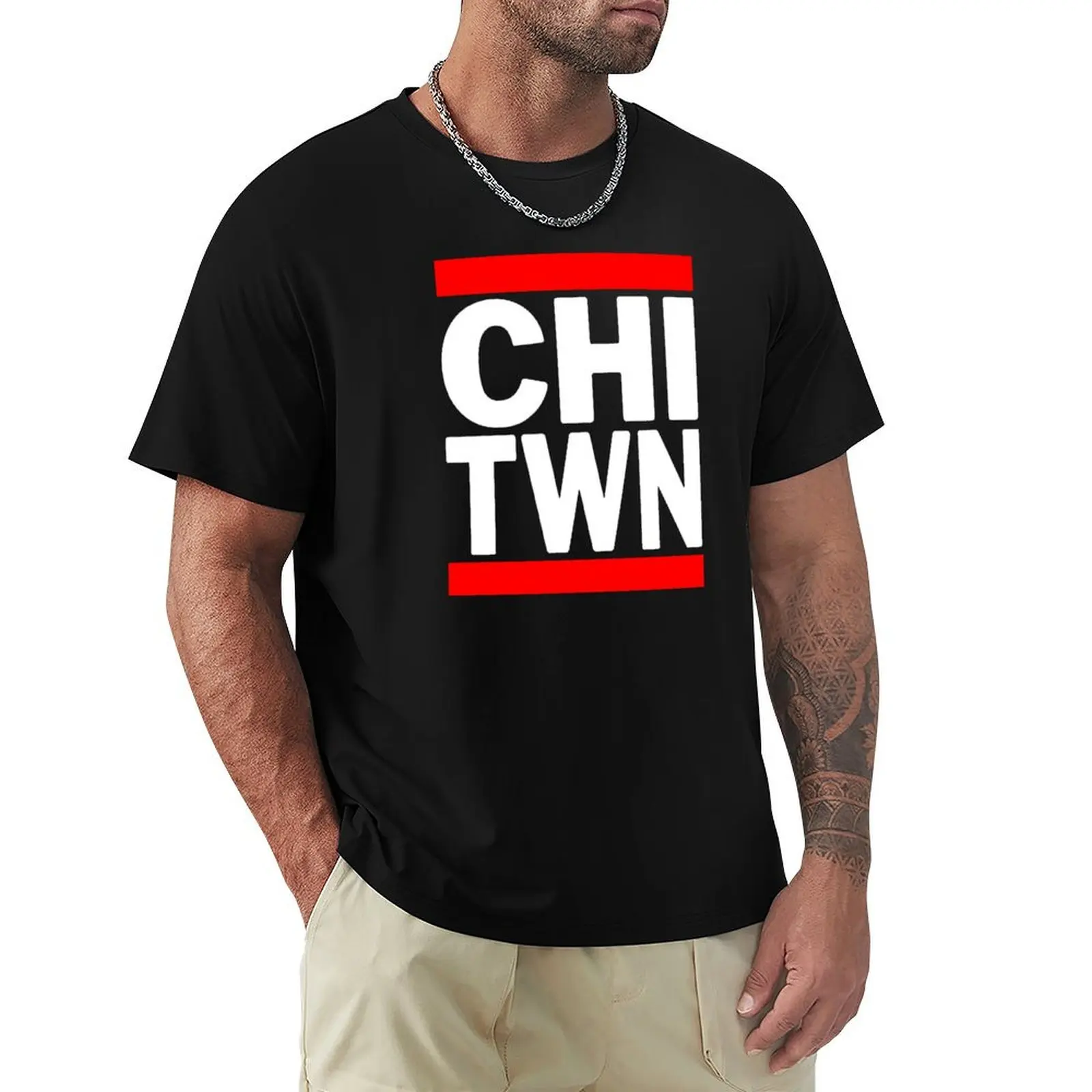 Chi-Town, montez ! T-shirt de sport grande taille