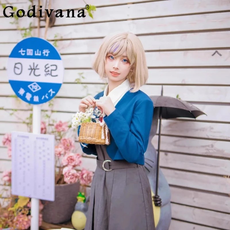 

Kanon Cosplay Costume Skirt Set Women Anime LoveLive Superstar School Suits Girls Idol JK Uniform Carnival Party Outfit