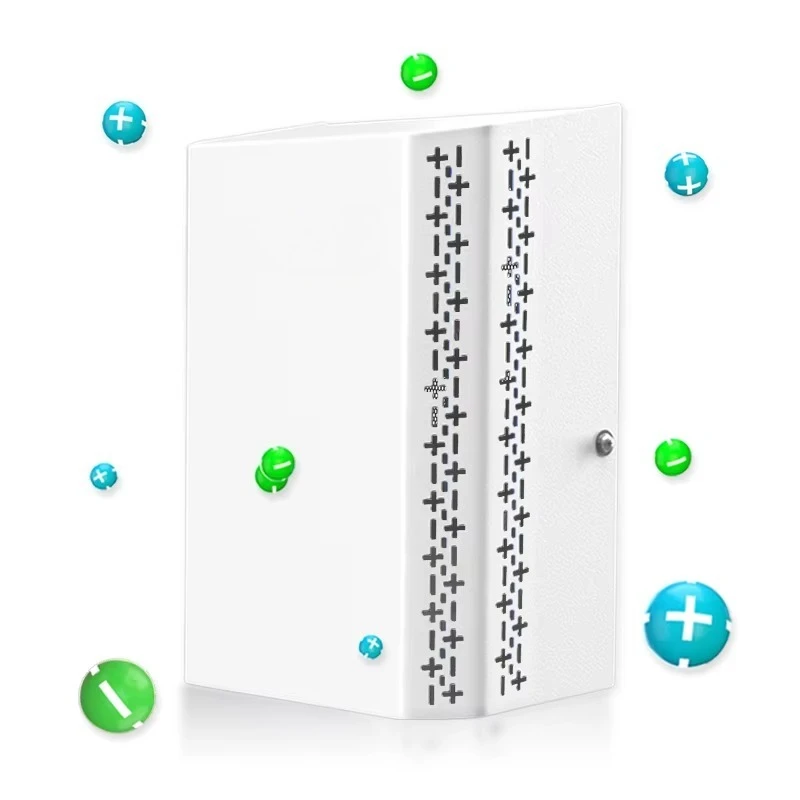 

UL867 Wall Mount Air Cleaner Ventilation Smoking Office Room Air Sterilization Bipolar Ionization Cold Plasma Air Purifier