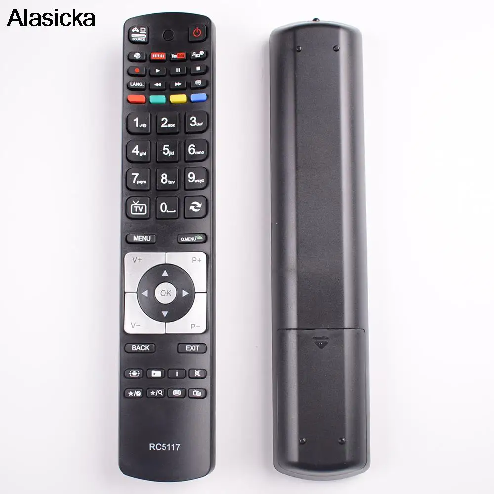 HitachTV用rc5117リモコンtelefunkenブッシュFinlux jVC、rc5118 for 28hyt45u 32ht46u 42ht42u 48hbt62u 50hyt62u