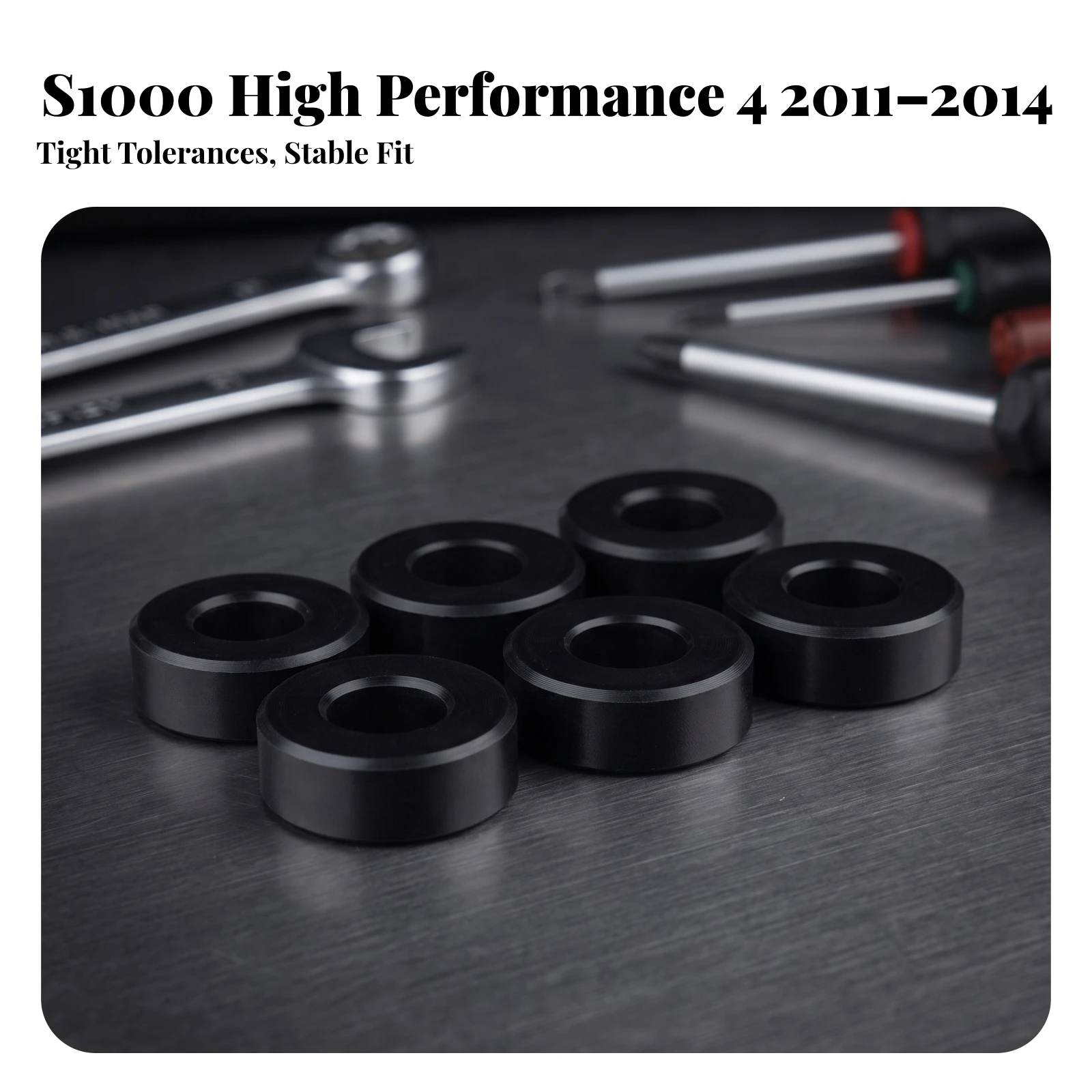 5 Pieces Rear Wheel Hub Cushion Block Black Rear Wheel Cushion Block Hardware Compact for Drivetrain Refresh