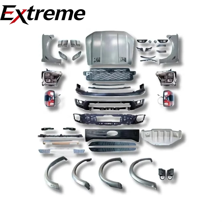 Car Body Kit Modified for Ranger T6 T7 T8 2012-2021 Upgrade to 2022 T9 Ranger Raptor Body Kit