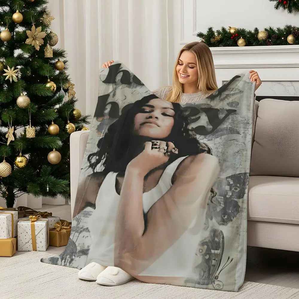 

Celebrity Z-Zendaya Throw Flannel Blanket Perfect for Sofa Office Bed Travel Sleep Read Relax Camping four season use