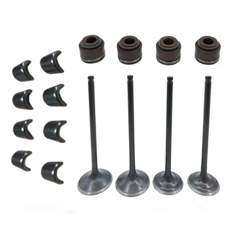 

ВЫСОКОКАЧЕСТВЕННЫЙ ВЫХЛОПНЫЙ КЛАПАН мотоцикла, впускной клапан, сальник, стопорная пластина, СОВЕРШЕННО НОВЫЙ клапан для моделей BENELLI 150S 165S 180S 200S